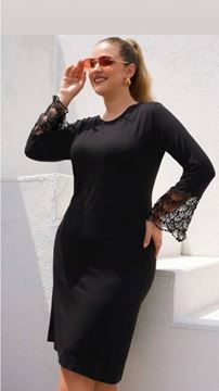 Picture of CURVY GIRL DRESS WITH LACE